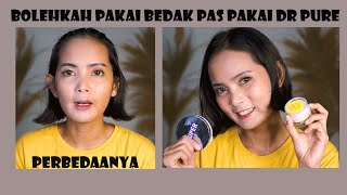 PAKAI DR PURE CREAM BOLEHKAN PAKAI BEDAK