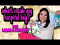 WHAT'S IN MY HOSPITAL BAG FOR LABOR & DELIVERY? | JULY 2020 PHILIPPINES