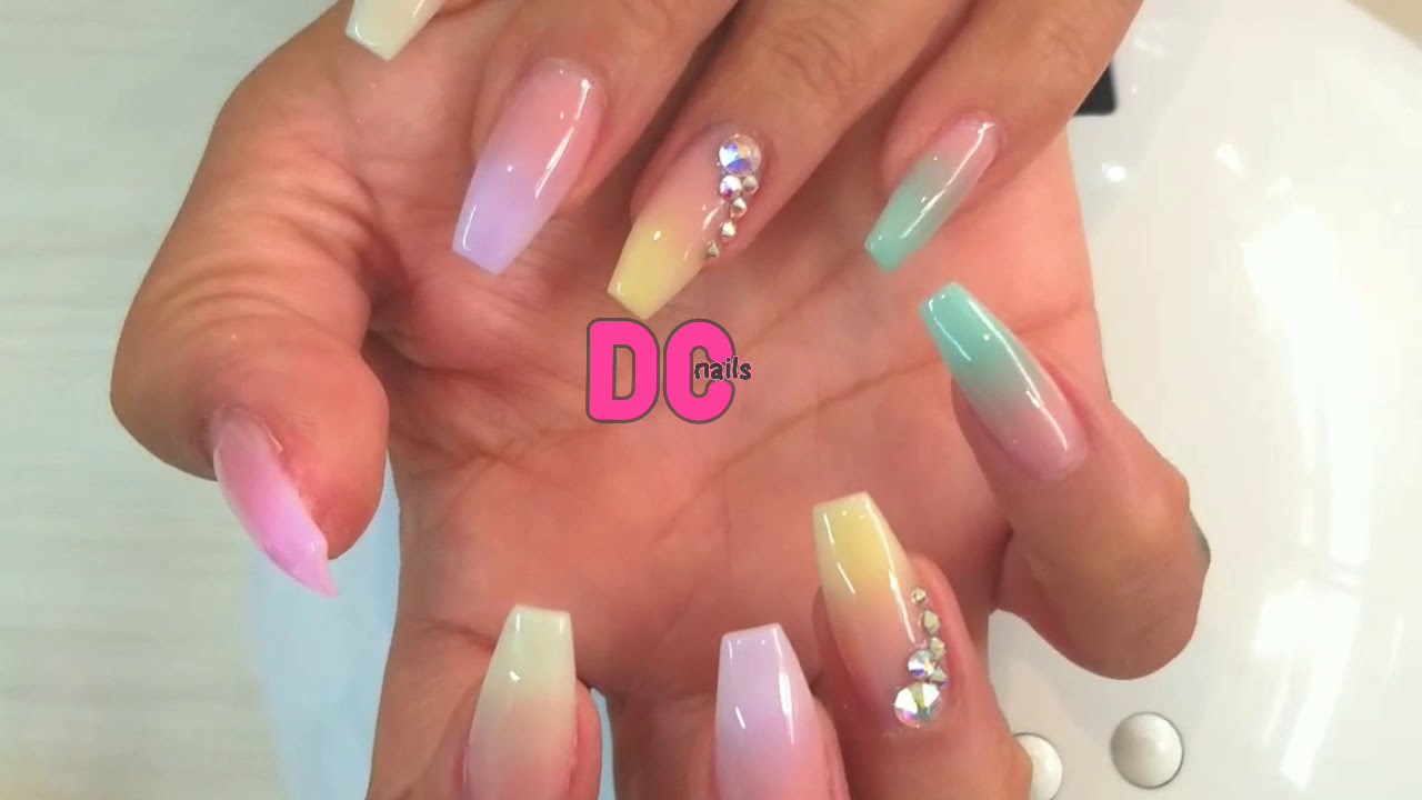 Uñas babyboomer en tonos pastel. - YouTube