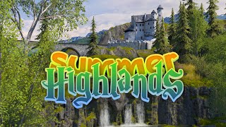 Summer Highlands 3D Screensaver 4K Trailer screenshot 5