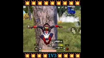 😈😈 BGMI / PUBG 1V3 Clutch 🔥💥⚔️ ATTITUDE #status😈👿 #shorts