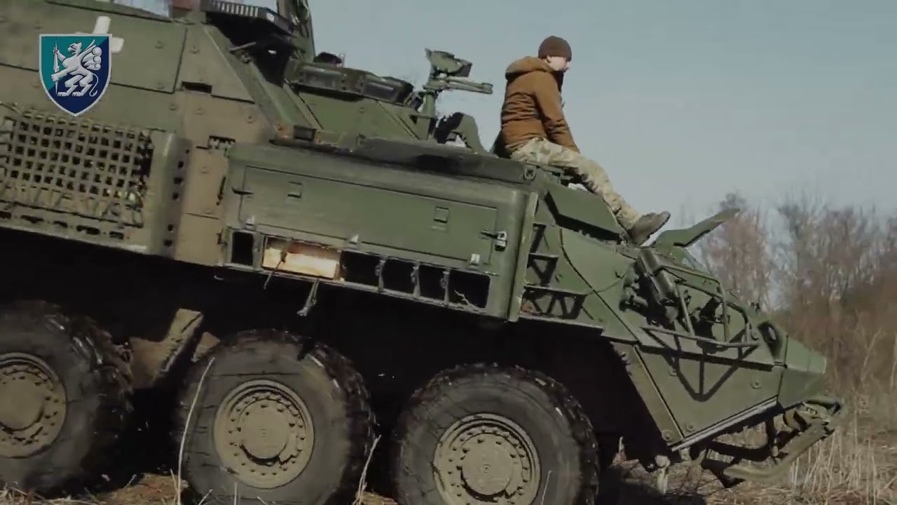 Ukraine - XX.02.2025. Canadian LAV 6.0 ACSV Super Bison In Service With The 501st Marine Battalion.