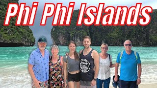 Our PARENTS go to the Phi Phi Islands - Maya Bay on a rainy day, Koh Phi Phi, Thailand Travel Vlog