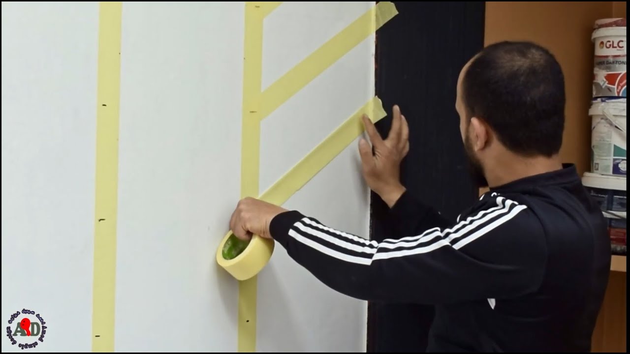 ديكور ثرى دى بسيط بالشريط اللاصق | أحمد ثابت