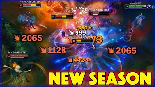 NEW SEASON LOL FUN Moments 2024 (Pentakill, Outplays, 1v5, Highlights, Montage) #277