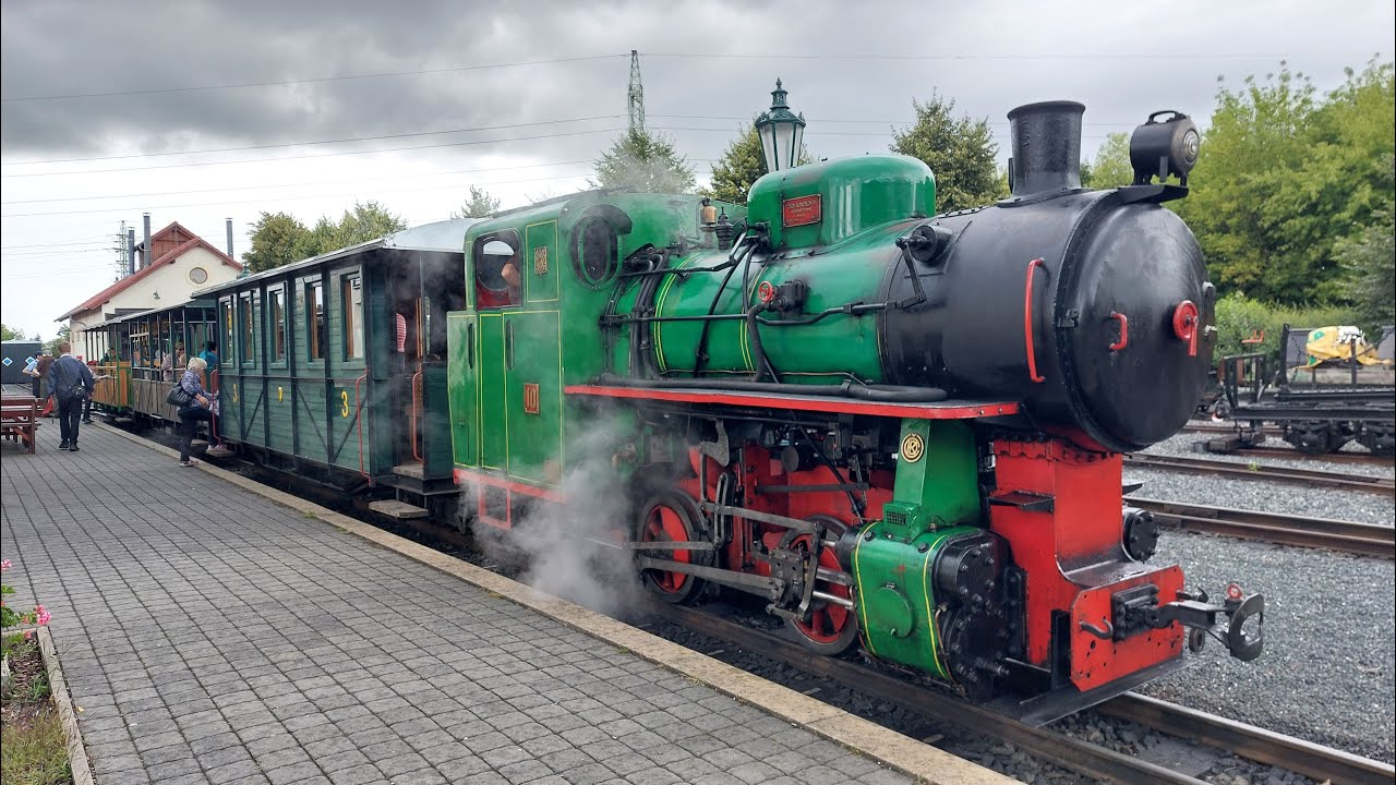 Kolejka wąskotorowa w Czechach 2025 Kolínská řepařská drážka Kolej cukrownicza Kolín - Býchory