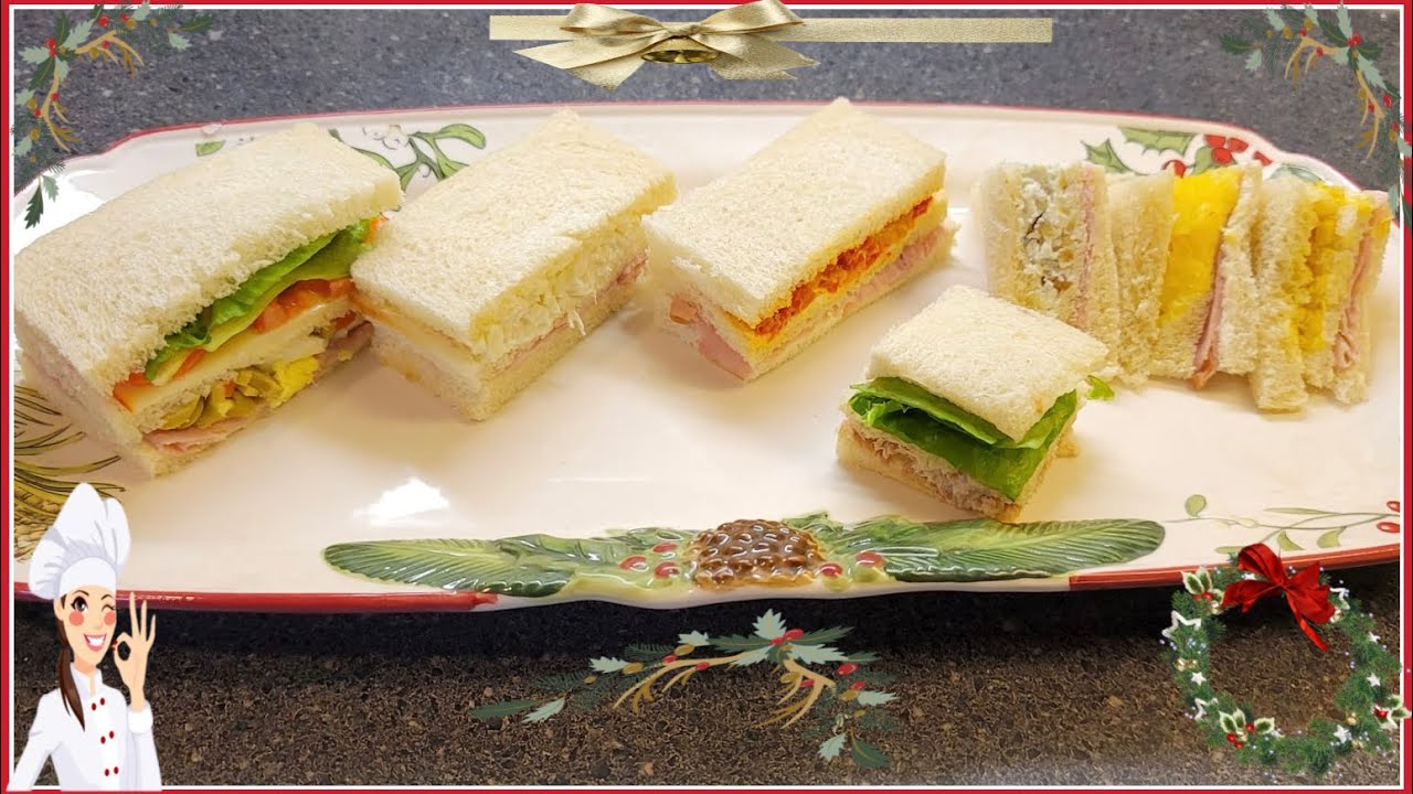 7 RELLENOS DE SANDWICHES DE MIGA PARA FIESTAS🥪🎄 7 FILLERS OF SANDWICHES