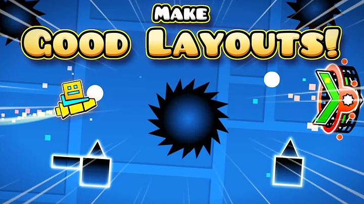 Make GOOD LAYOUTS in Geometry Dash! (Beginner Guide)