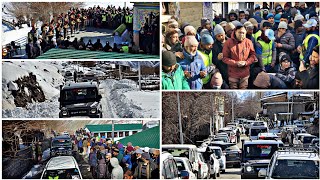 Emotional Tribute: Thousands of Vehicle & Sea of People | Final Salute to Qamar Ali Akhoon at Sankoo
