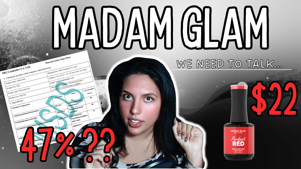 Madam Glam... We Have a Problem 🚩 | $20 for Amazon Quality? 💸Why They 🚫 HID Their SDS Sheets