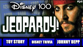 Disney Jeopardy 26 Clue Trivia Game 42624
