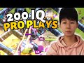 200 IQ PRO PLAYS IN LIC FINALS | Clash of Clans eSports