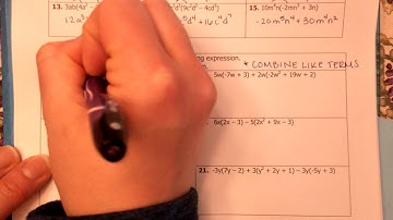 Algebra 1 Big Ideas 7.2: Multiplying Polynomials Pt. 1