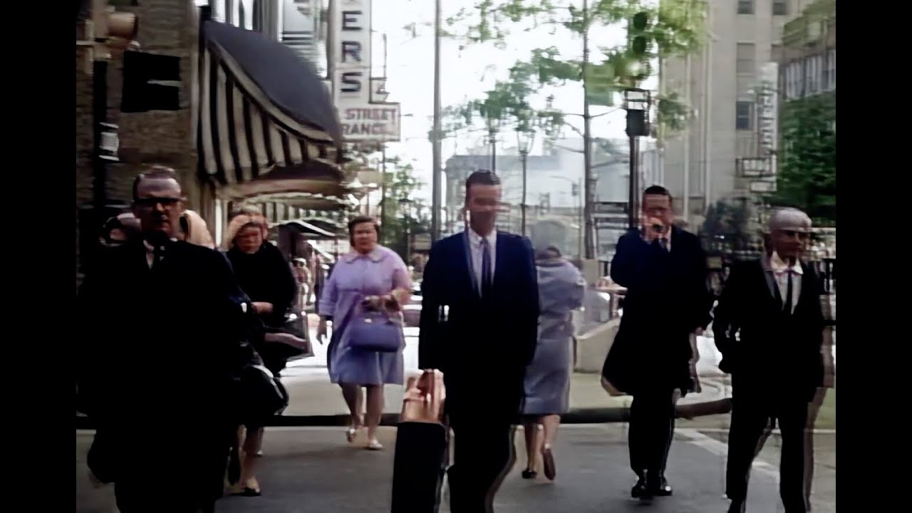 Fantastic Look at an 1960s American City Retro Film of Tulsa OK YouTube