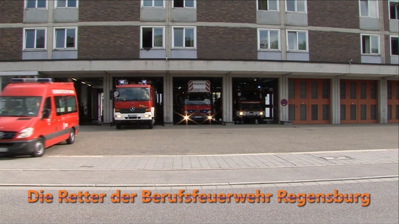 Berufsfeuerwehr Regensburg - Die Retter der Berufsfeuerwehr Regensburg