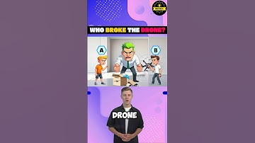 Who broke the drone?|#quiz #jinglequiz #mindbendingquiz #quizgame #riddlejourney #quizquiz
