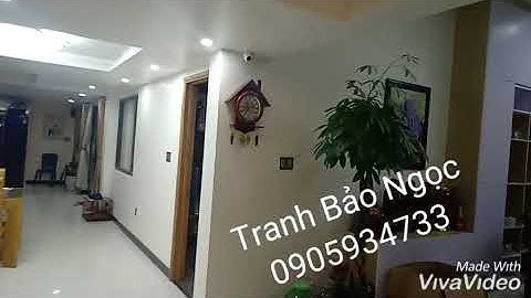 Trang treo tường cavas- 0905934733