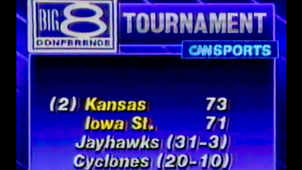 1986 | Kansas vs Iowa State Highlights | Big 8 Basketball Championship | CNN Sports Tonight