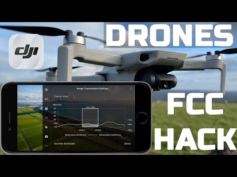 DJI Fly App hack to unlock CE to FCC radio transmission power for DJI Mini 2 and Air 2