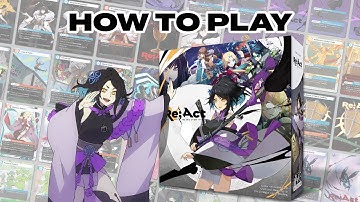 How To Play Re;ACT, the Newest Anime Board Game