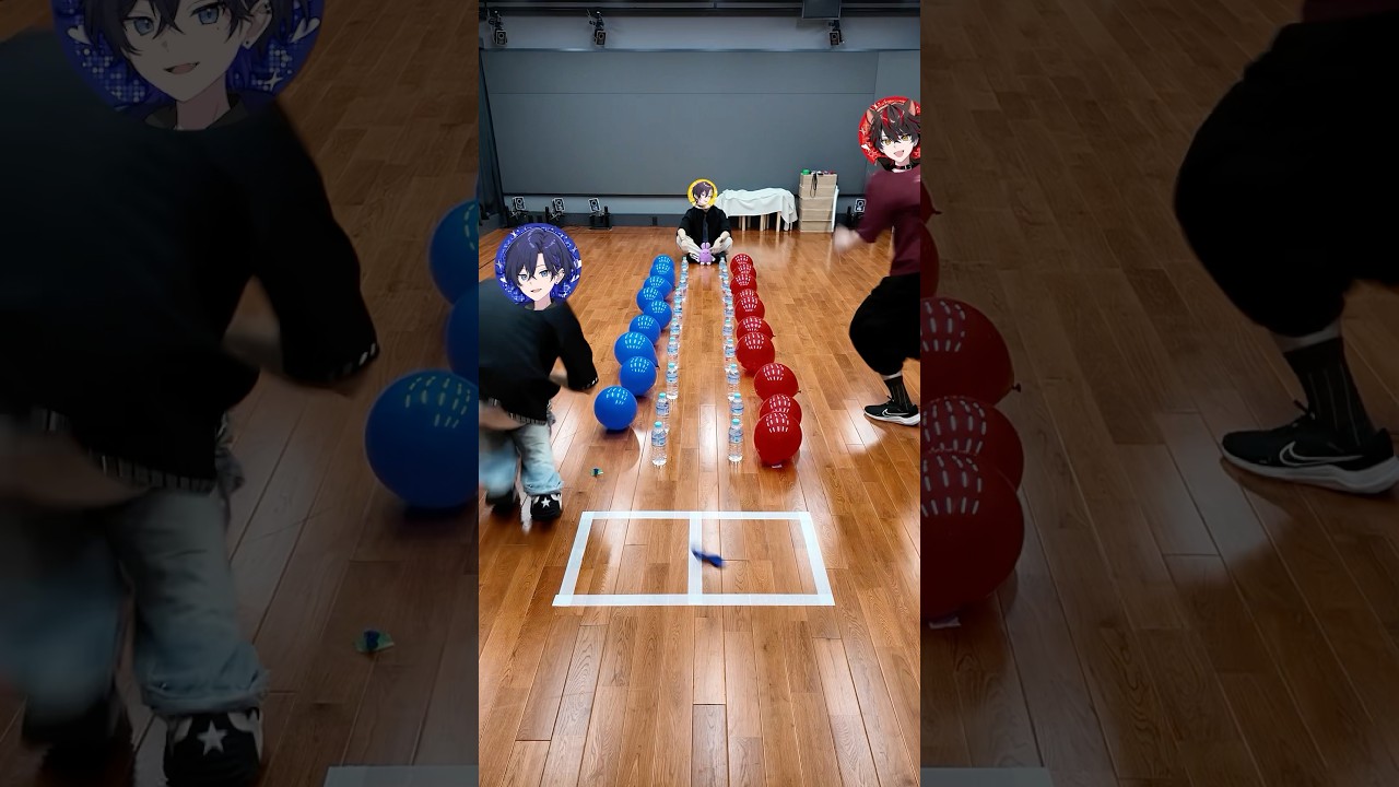 奥VS手前  どっちが早いの！？ #shorts