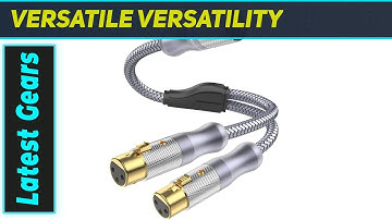 SOUNDFAM XLR Splitter Cable: The Best Audio Solution