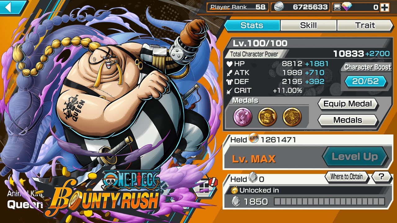 QUEEN GAMEPLAY IN ASL META ERA 🔥🔥 | ONE PIECE BOUNTY RUSH