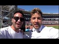 Cantando en Cordoba Argentina, en el dia del niño. David bisbal, Luciano Pereyra y Mario Pereira.