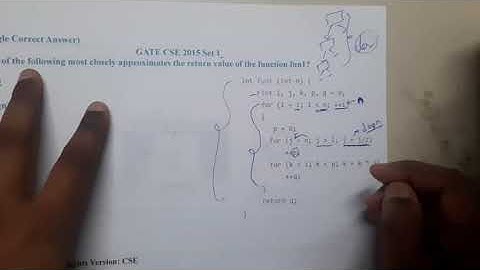 GATE CSE 2015 SET 1 Q ||Algorithms || GATE Insights Version: CSE