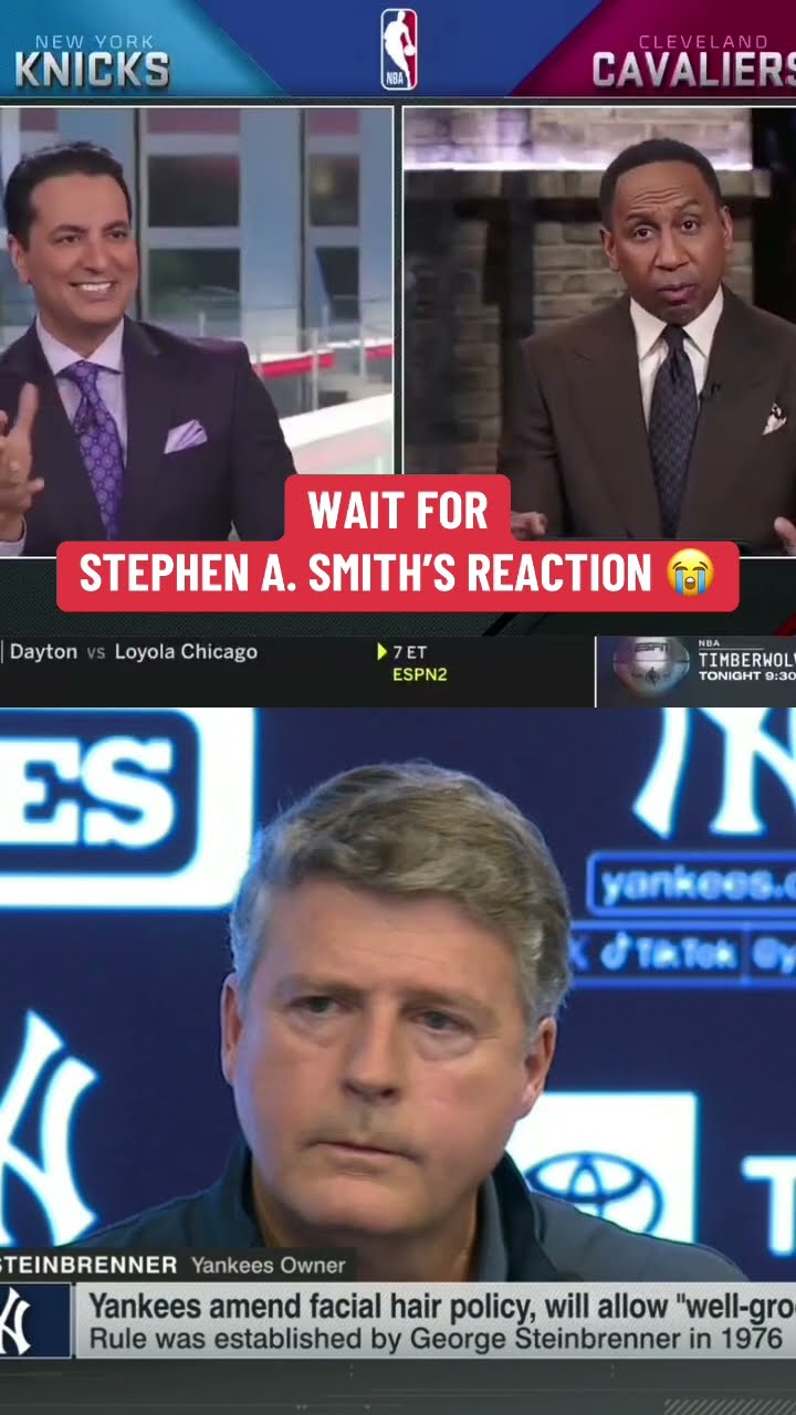 Stephen A.'s reaction ?