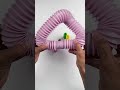 Creating Orange ASMR Crunchy POP TUBE Sound #diy #satisfyingvideos #relaxing #oddasmr #poptubesounds