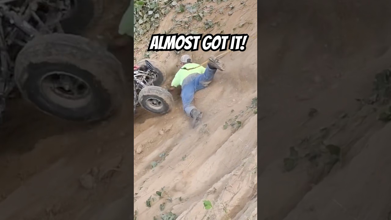 Off-Road Recovery Guy ALMOST Got it!