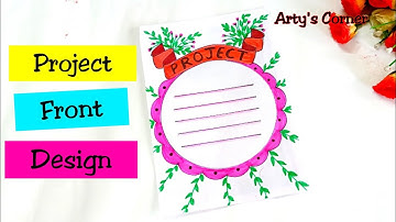 Ribbon Draw | New Border for Assignment | Front Page Design | Border for Project by Arty