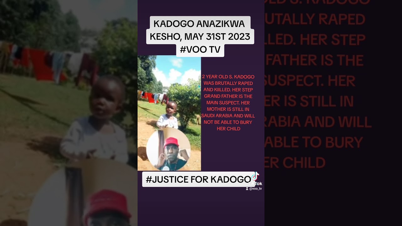 2 Year Old Sherryl Kadogo Who Was Raped And Killed Will Be Buried On May 31st In Bungoma
