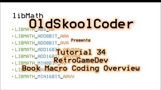 Celebrity Tutorial 34 - RetroGameDev Book Macro Coding Overview Net Worth