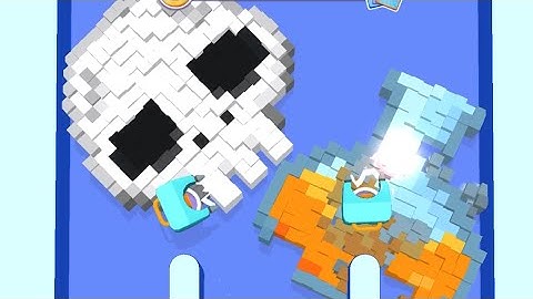 Satisfying and relaxing ASMR Mobile Games - Pixel Demolish