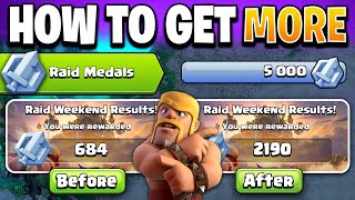 How To Get More Raid Medals In Clash Of Clans - Raid Medals Distribution Explained