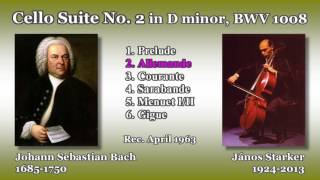 シュタルケル バッハSuites for Solo Cello SACD2枚組 Bach: Cello Suite No. 2, Starker (1963) バッハ 無伴奏チェロ組曲第2