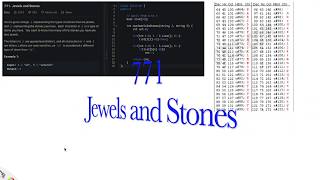LeetCode 771. Jewels and Stones