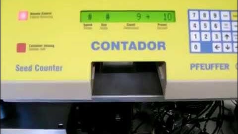 Seed Counting with Seedpak 2000