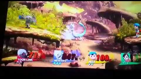 Invincible Mewtwo Glitch SSB4