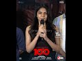 Misha Narang Mesmerized Everyone at The 100 Thank You Meet | RK Sagar | Raghav Omkar | #YTShorts