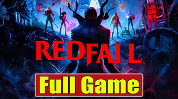Redfall Walkthrough [Complete Game] Xbox Series X Gameplay [Redfail? 30fps?] [Xbox Game pass]