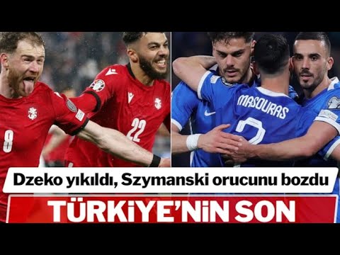 EURO 2024 Play-Off: Türkiye'nin grubuna kim gelecek? Gürcistan ve Yunanistan finalde