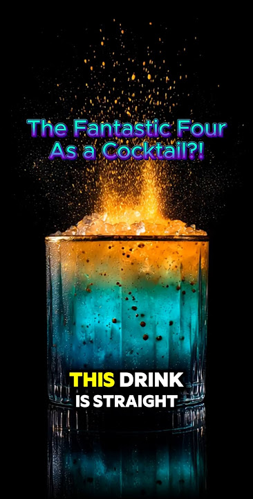 The Fantastic Four… As a Cocktail?! #easycocktails #summerdrinks #cocktail #drinkrecipes