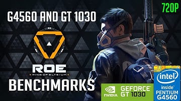 RING OF ELYSIUM G4560 & GT 1030