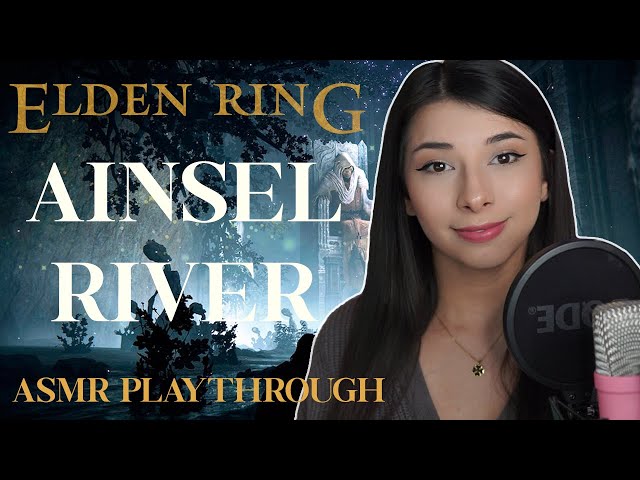 Exploring Elden Ring's Beautiful Ainsel River | Gentle Whispering ASMR