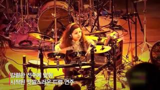 '드럼 신동' 5살 소녀의 맛깔스러운 연주 실력은?!