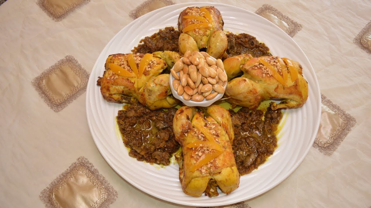 دجاج محمر بالدغميرة للأعراس من يد الشيف صفاء  مع جميع الأسرار  باش يجيكم  كيحمق و كيذوب  في الفم