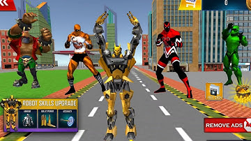 Flying helicopter Turtle Robot Car Transform _ Trực Thăng Robot Rùa Biến Hình _ android gameplay